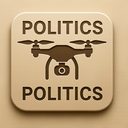 icon_politics_drone_embossed icon preview