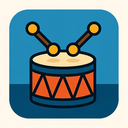 icon_politics_drum_geometric icon preview