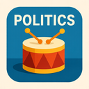 icon_politics_drum_origami icon preview