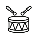 icon_politics_drum_outline icon preview