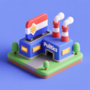 icon_politics_factory_3d_isometric icon preview