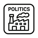 icon_politics_factory_monochrome icon preview