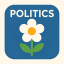 icon_politics_flower_flat_design icon preview