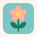 icon_politics_flower_flat_pastel icon preview