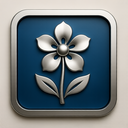 icon_politics_flower_metallic icon preview