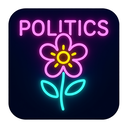 icon_politics_flower_neon icon preview