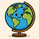 icon_politics_globe_cartoon icon preview