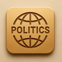 icon_politics_globe_embossed icon preview