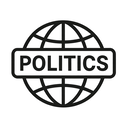 icon_politics_globe_minimal_outline icon preview