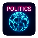 icon_politics_globe_neon icon preview