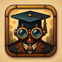 icon_politics_graduation_cap_steampunk icon preview
