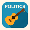 icon_politics_guitar_flat_design icon preview