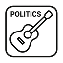 icon_politics_guitar_line_art icon preview