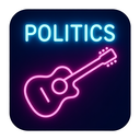 icon_politics_guitar_neon icon preview