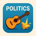 icon_politics_guitar_origami icon preview
