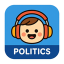 icon_politics_headphones_cartoon icon preview