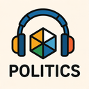icon_politics_headphones_geometric icon preview