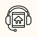 icon_politics_headphones_minimal_outline icon preview