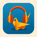 icon_politics_headphones_origami icon preview