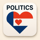 icon_politics_heart_geometric icon preview