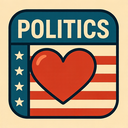 icon_politics_heart_retro icon preview