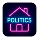 icon_politics_house_neon icon preview