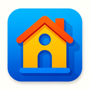 icon_politics_house_vibrant_colors icon preview
