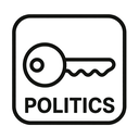 icon_politics_key_minimal_outline icon preview