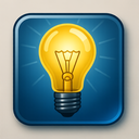 icon_politics_light_bulb_glassy icon preview