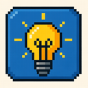 icon_politics_light_bulb_pixel_art icon preview