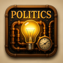 icon_politics_light_bulb_steampunk icon preview