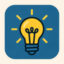 icon_politics_light_bulb_symmetrical icon preview
