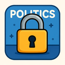 icon_politics_lock_cartoon icon preview