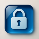 icon_politics_lock_glassy icon preview