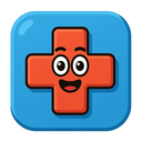 icon_politics_medical_cross_cartoon icon preview