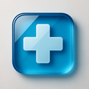 icon_politics_medical_cross_glassy icon preview