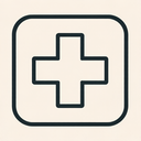 icon_politics_medical_cross_thin icon preview