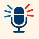 icon_politics_microphone_abstract icon preview