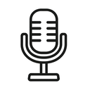 icon_politics_microphone_outline icon preview