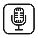 icon_politics_microphone_thin icon preview
