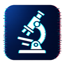 icon_politics_microscope_digital_glitch icon preview
