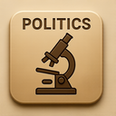 icon_politics_microscope_embossed icon preview