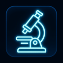 icon_politics_microscope_glow_effect icon preview