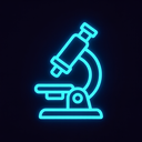 icon_politics_microscope_neon icon preview