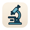 icon_politics_microscope_rounded icon preview