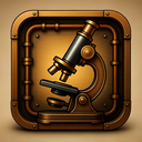 icon_politics_microscope_steampunk icon preview