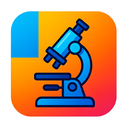 icon_politics_microscope_vibrant_colors icon preview