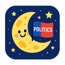 icon_politics_moon_cartoon icon preview
