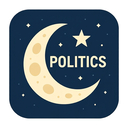 icon_politics_moon_flat_design icon preview