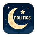 icon_politics_moon_modern icon preview